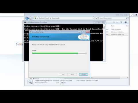 How to run the installer in support mode. How to run the installer in support mode.