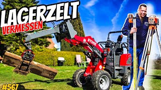 SPATENSTICH für das LAGERZELT | Was muss da alles rein ? | #vlog 567