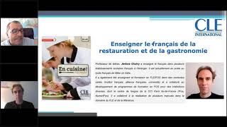 Replay Webinaire FOS : Enseigner le français de la restauration et de la gastronomie avec En cuisine