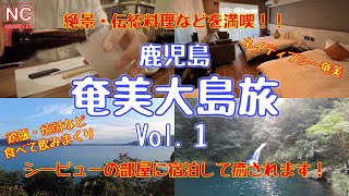 【奄美大島ひとり旅 Vol.1】絶景を求めてドライブ！奄美の伝統料理を満喫！黒糖焼酎を飲みまくる！【ホテルネイティブシー奄美】【観光】【全国旅行支援】