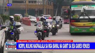 NCRPO, muling nagpaalala sa mga bawal na gamit sa SEA Games venues