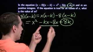 MATHCOUNTS Mini #38 - Solving Quadratic Equations using Substitution Simplification
