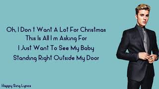 ALL I WANT FOR CHRISTMAS IS YOU - JUSTIN BIEBER (Lyrics)