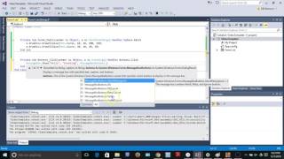 06 - Message Box With Buttons - Visual Basic