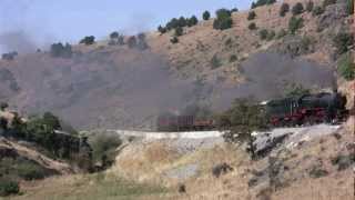 Mit der Dampflok durch die Türkei - TCDD  - Steam Locomotive Turkey