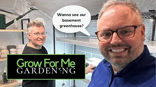 How we set up a Seed Starting Greenhouse in Our Basement + Winter Seed Sowing