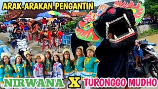 MERIAH‼️Kirab Pengantin Bersama Drumband NIRWANA Dan TURONGGO MUDHO - Kr. Pacing Karangawen Demak