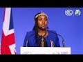 Elizabeth Wathuti at #COP26: 