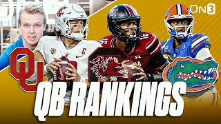 College Football 2025 QB Rankings | Top 10 Returning In CFB | Florida, South Carolina, Oklahoma