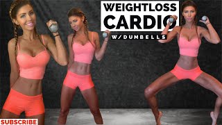 Full Body Crusher with weights-HIIT WORKOUT with weights-dumbbells-no repeat I stronger