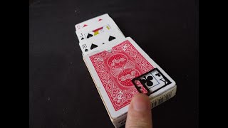 Secret door card trick revealed & how to make.