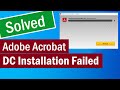 Adobe Reader Offline Installer | How To Fix Adobe Acrobat Reader DC Installation Failed | PDF Error