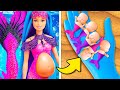 WOW! Pregnant Mermaid Doll Comes to Life | Extreme Makeover for Barbie Mermaid