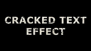 GIMP Tutorial: Cracked Text Effect