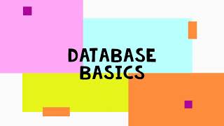 1. Database Basics: Understanding Definitions, Tables, Fields, and Records with Primary Key.