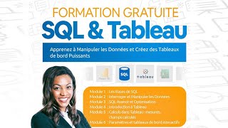 Les bases de SQL - Formation Complète SQL \u0026 Tableau - Jour 1/6