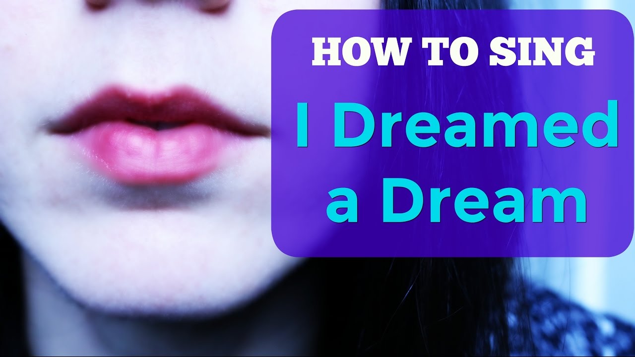 How To Sing: I DREAMED A DREAM Les Miserables - YouTube