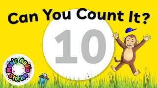 Counting 1 - 10 - Learn To Count Number Ten, Pronunciation and Spelling