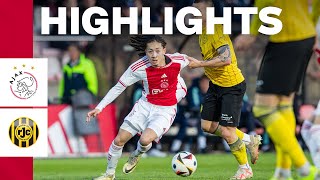 Highlights Jong Ajax - Roda JC | Keuken Kampioen Divisie