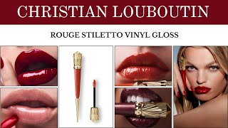 Christian Louboutin Rouge Stiletto Vinyl Gloss