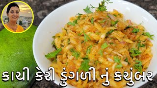 Kachi Keri Kanda Nu Kachumber - કાચી કેરી ડુંગળીનું કચુંબર | Mango Salad Gujarati | Gujarati Recipe