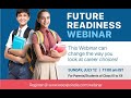 Future Readiness Free Webinar | 9th to 12th Students |