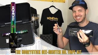 HoneyStick Bee Master Vape Pen for 510 thread prefilled oil cartridges, Variable Voltage, How To