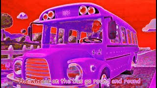 CocoMelon Wheels On The Bus Several Versions 74 Second | Sounds Variation.
