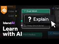 How to Master All Blender Features with AI EXPLAIN | BlendAI