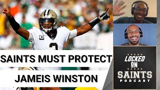 New Orleans Saints Must Keep Jameis Winston Clean Vs. Carolina | Crossover With Locked On Panthers