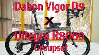 Dahon Vigor D9 with Ultegra R8000 Groupset