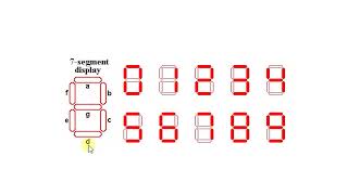 PIC Microcontroller - 7 segment basics 1