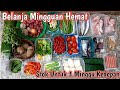 Belanja Mingguan Hemat Stok Untuk 1 Minggu Kedepan || Food Preparation Indonesia