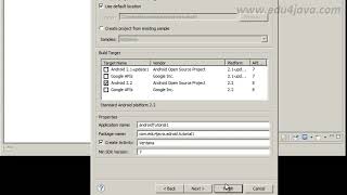 Android-Programming Tutorial install SDK Eclipse plugin and Hello world first program