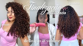 MINHA FINALIZAÇÃO ATUALIZADA 2024 💗| definição & volume + dicas ✨