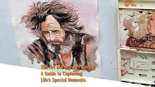 The Art of Portrait Painting: A Guide to Capturing Life's Special Moments| #watercolor #portrait