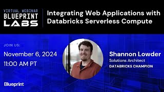 Integrating Web Applications with Databricks Serverless Compute