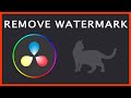 How To Remove Watermark In Davinci Resolve 18 (Object Removal Tutorial)