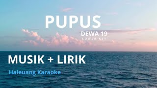 COVER LAGU PUPUS DEWA 19 - HALEUANG KARAOKE