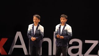 Innovation Starts Early: The Rise of Kidpreneurship | Anay & Abeer Ramakrishnan | TEDxAmbazariLake