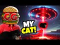 The RED UFO Flung My Cats in The Long Drive Hardcore Survival!