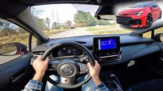 2025 Toyota GR Corolla Premium POV Walkaround and Test Drive ASMR