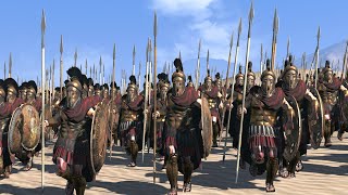 Spartan Battles - Sparta Vs Egypt - Epic 20,000 Units Battle - Total War Historical Huge Cinemic