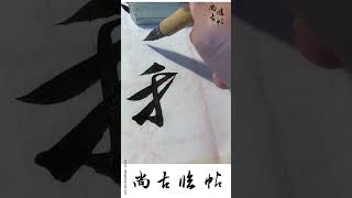 【單字臨寫】「我」毛筆書寫｜書法｜서예｜书法｜艺术 #calligraphy #서예 #art #서예 #書法 #人生感悟 #書法 #人生感悟 #书法 #书法 #handwriting #書道