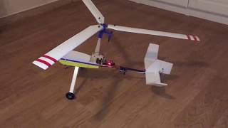 RC FLIGHT AUTOGYRO KIT BUILD SHE WILL SOON BE READY TO FLY