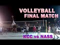 Volleyball final match kcc vs nass ||Amar Budha Magar||