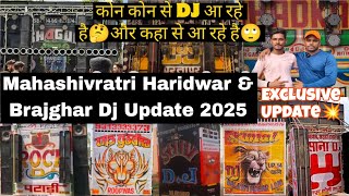 New Roadshow Update Haridwar \u0026 Brajghat || Haridwar Kawad Yatra Update 2025 Mahashivratri