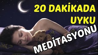 20 Dakikada DERİN UYKUYA Geçme Meditasyonu #meditasyon #uykumeditasyonu