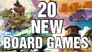 20 New Board Games (+2 Expansions) - December 2024