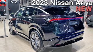 NEW 2023 Nissan Ariya - Visual REVIEW (Aurora Green)